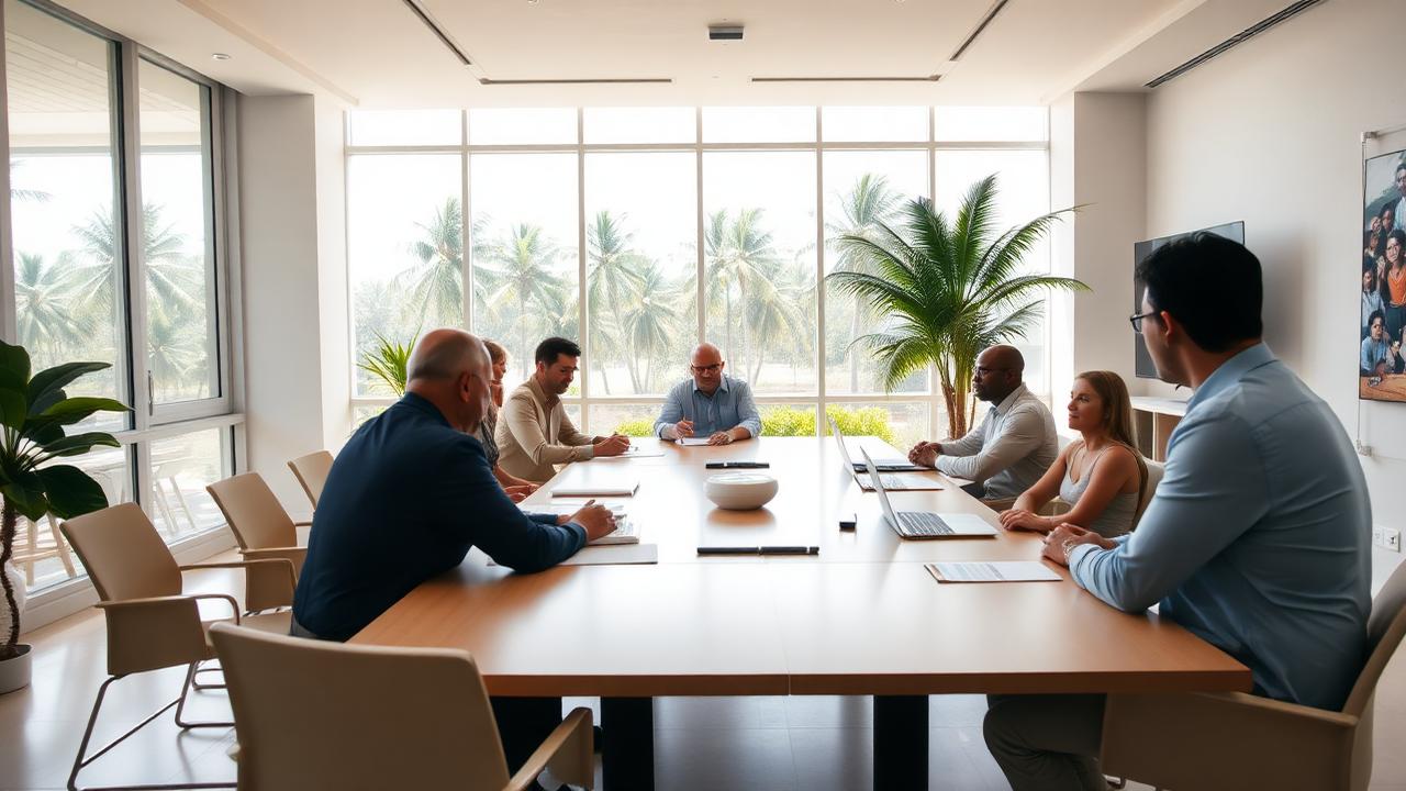 Visita a Cámara de Comercio de Urabá durante la misión a Urabá
